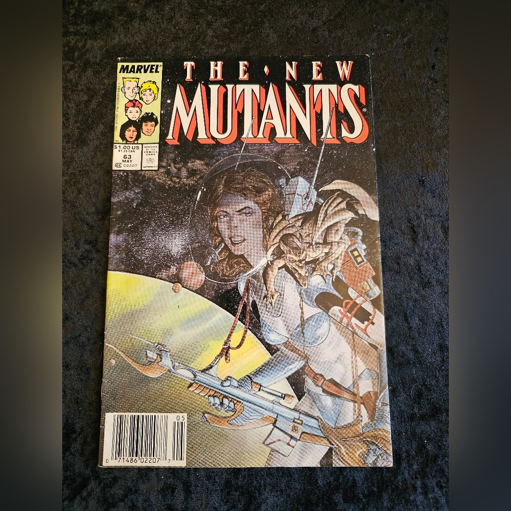 Marvel The New Mutants #63, 1988